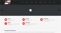 Desktop Screenshot of daktech.com